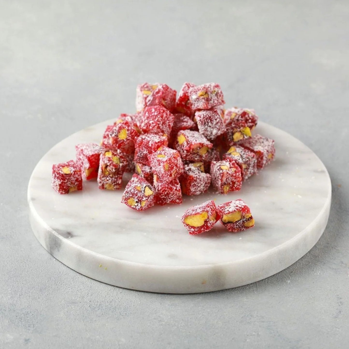 Double Roasted Turkish Delight with Pomegranate & Pistachios