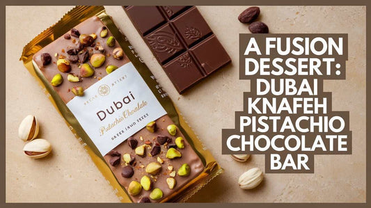 Dubai Knafeh Pistachio Chocolate Bar: A Fusion Dessert