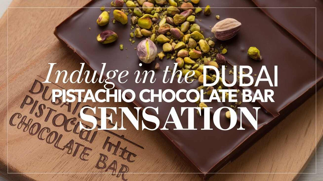 Indulge in the Dubai Pistachio Chocolate Bar Sensation