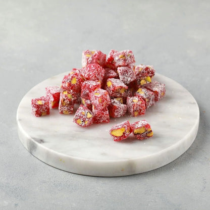 Double Roasted Turkish Delight with Pomegranate & Pistachios