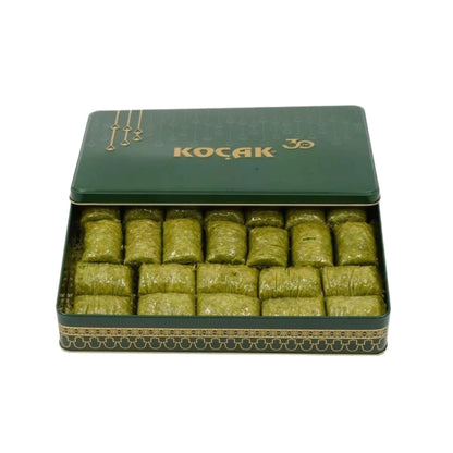 Kocak Pistachio Rolls Baklava – Premium Turkish Dessert
