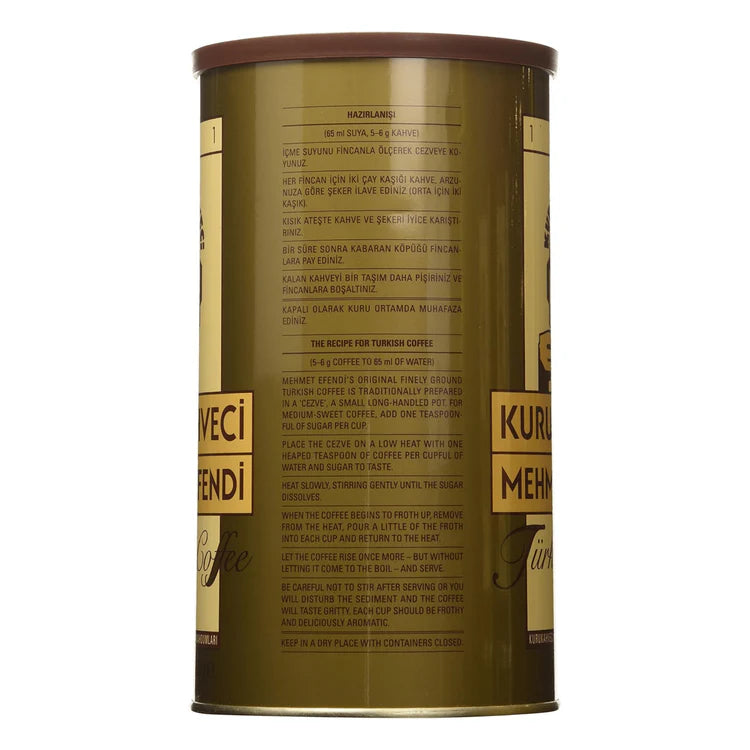 Kurukahveci Mehmet Efendi Turkish Coffee (17.6 oz)