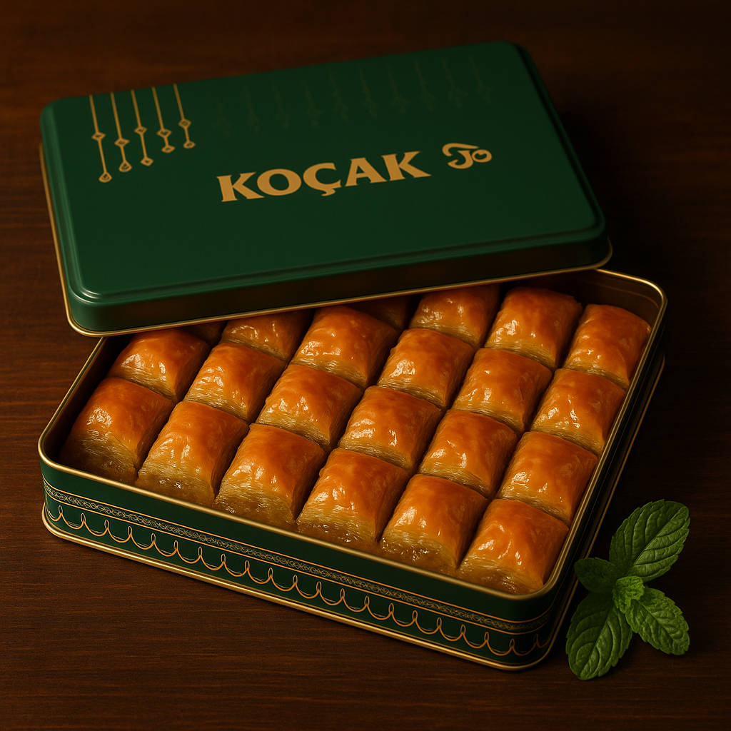 Kocak Pistachio Baklava – Premium Turkish Dessert