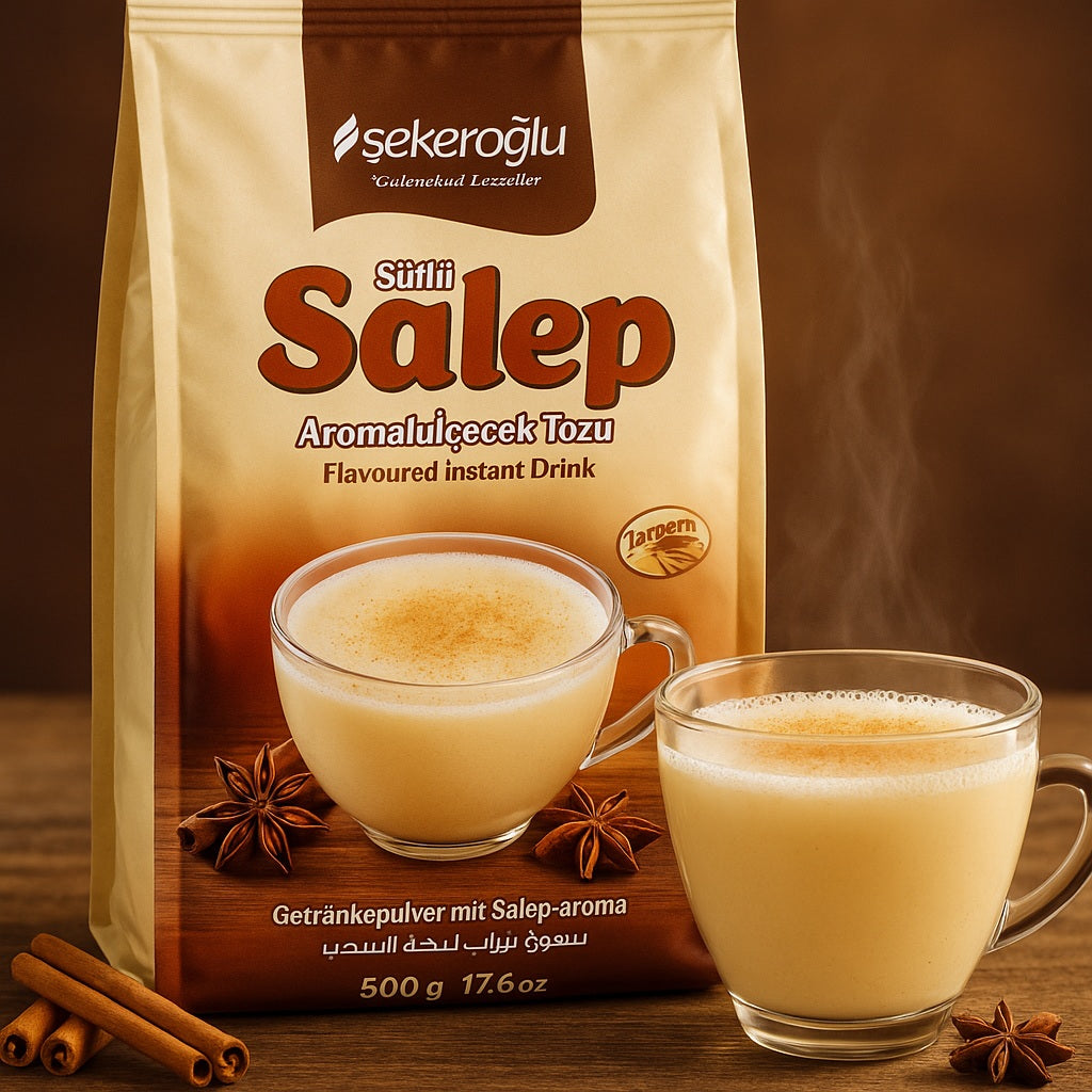 Shalep Powder Turkish Coffee – Authentic Ground Arabica – Dubai Chocolate Bar