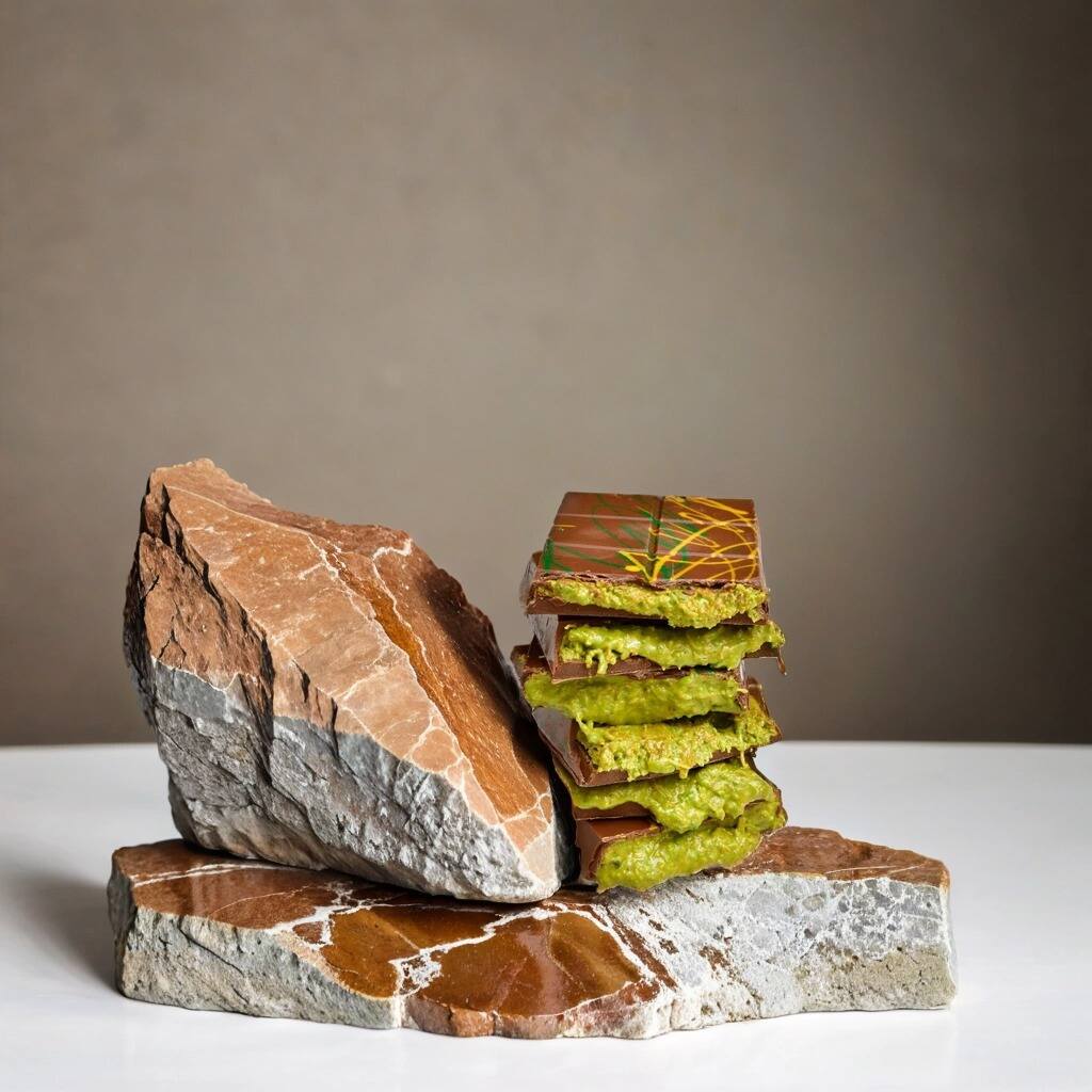 Dubai Chocolate Bar Pistachio Filling